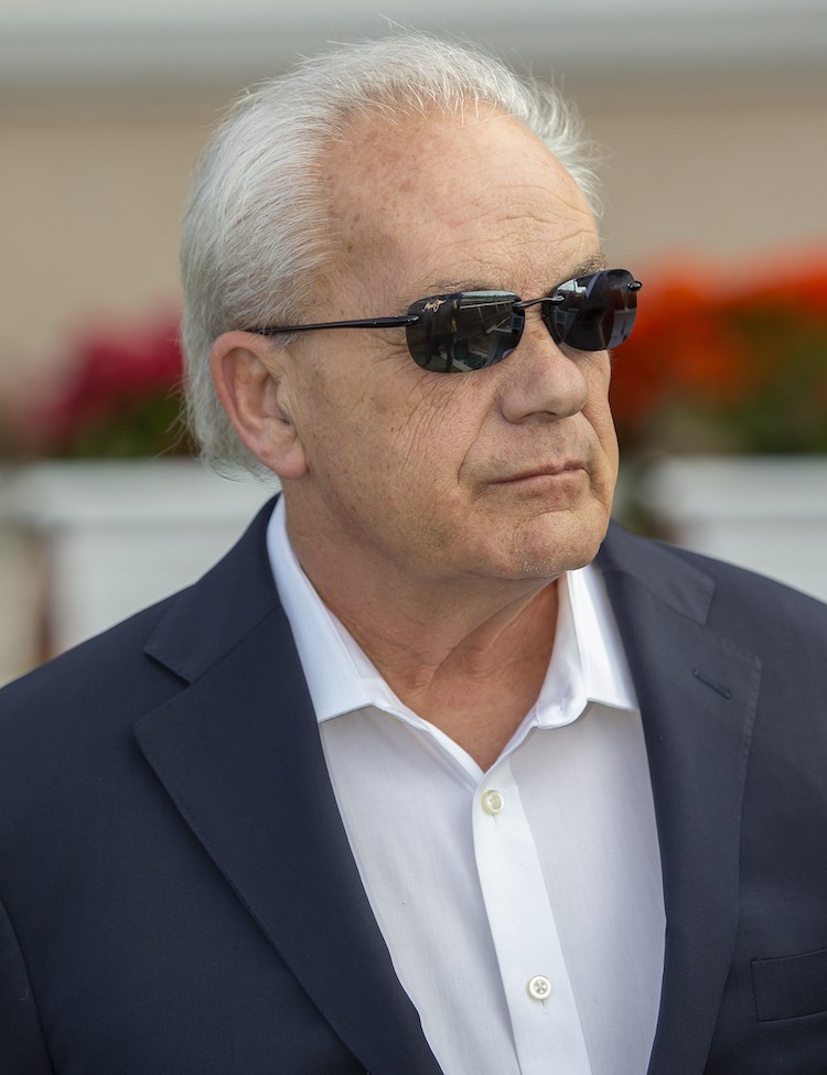 Jerry Hollendorfer: forced to hand over training duties before Vasilika ran at the Breeders' Cup. Photo: Benoit
