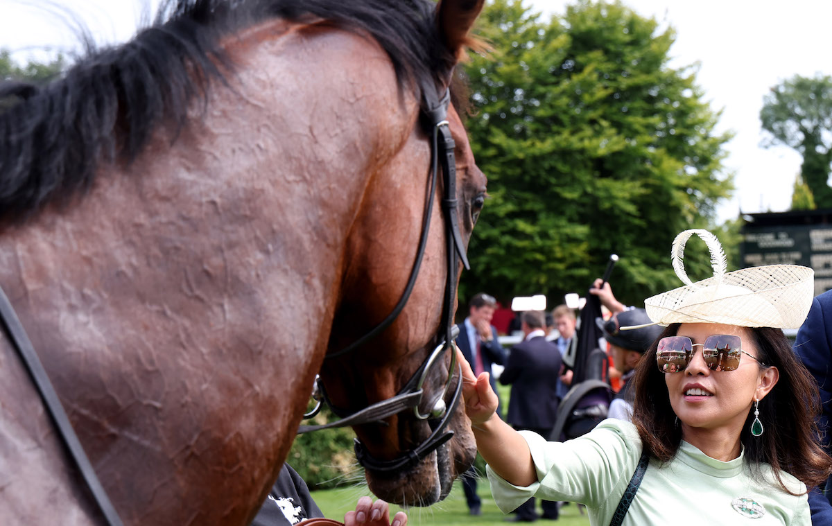 Guineas hope Royal Scotsman and Fitri Hay after winning the Richmond Stakes at Goodwood last year. Photo: Dan Abraham / focusonracing.com