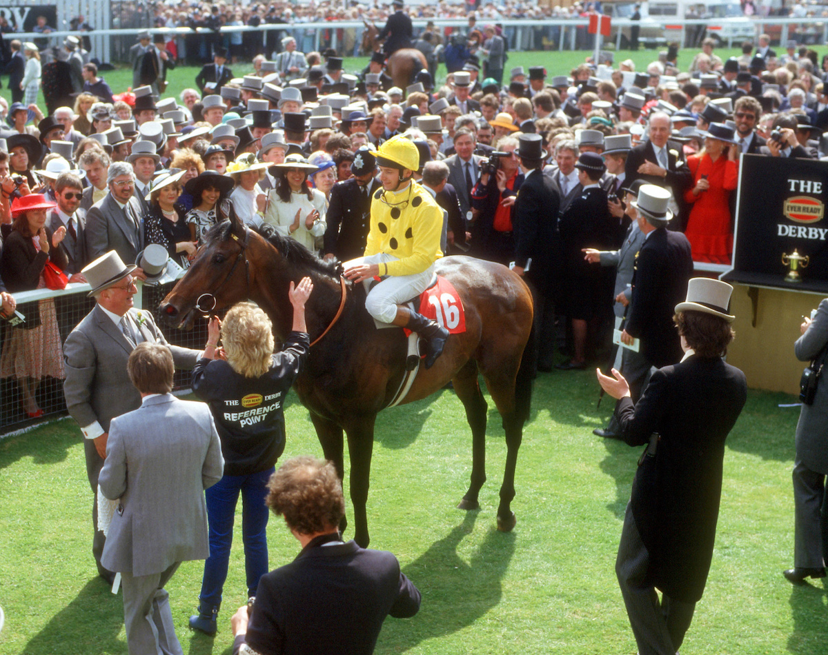 Reference Point and Steve Cauthen won the Dante before a popular Derby success in 1987. Photo: Mark Cranham / focusonracing.com