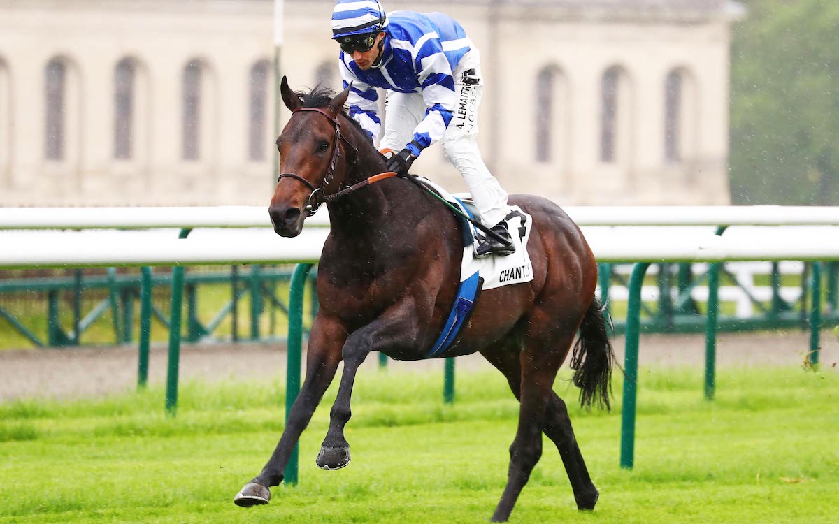 Derby dreaming: Big Rock wins the G3 Prix de Guiche at Chantilly to become a major Jockey Club contender. Photo: Dyga / focusonracing.com