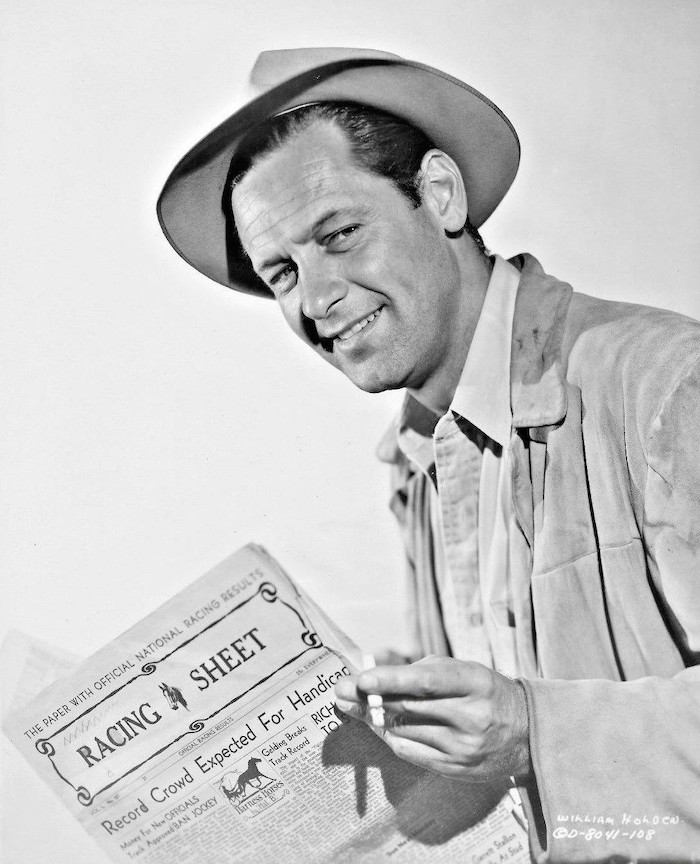 William Holden was on a roll of choice characters. Photo: Columbia Studios