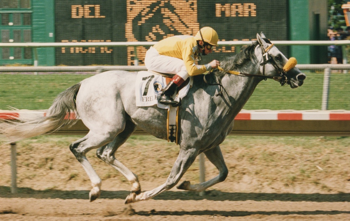 Tour de force: Free House went to the head of the West Coast class with his victory in the 1998 Pacific Classic. (Benoit photo)