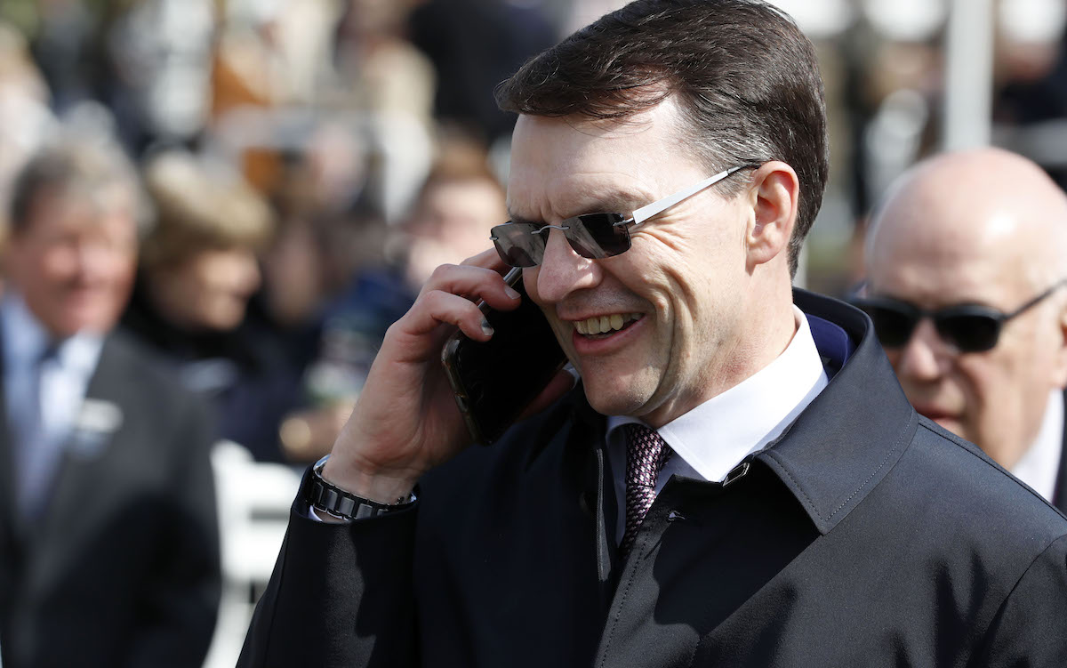 Aidan O’Brien: ‘Obviously, the Guineas went wrong and we just put that down as a non-event for him,’ says record-breaking trainer. Photo: Dan Abraham / focusonracing.com