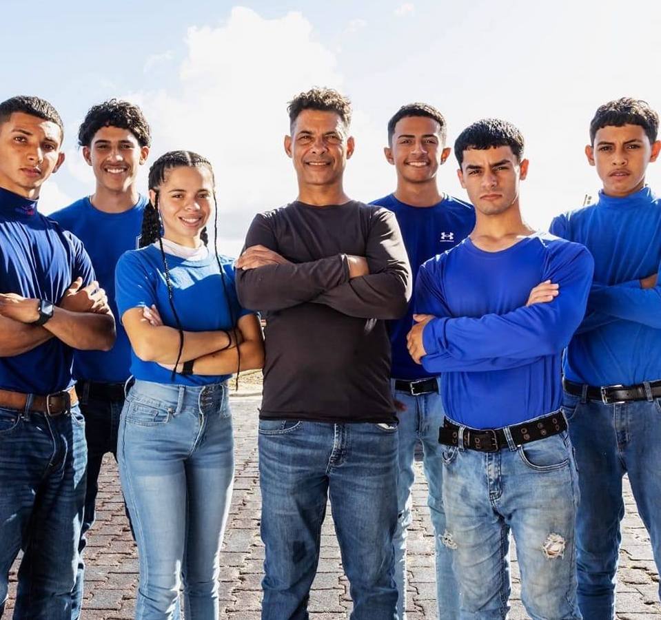 Equine studies: the latest intake at Puerto Rico's Escuela Vocacional Hípica. Photo: EVH