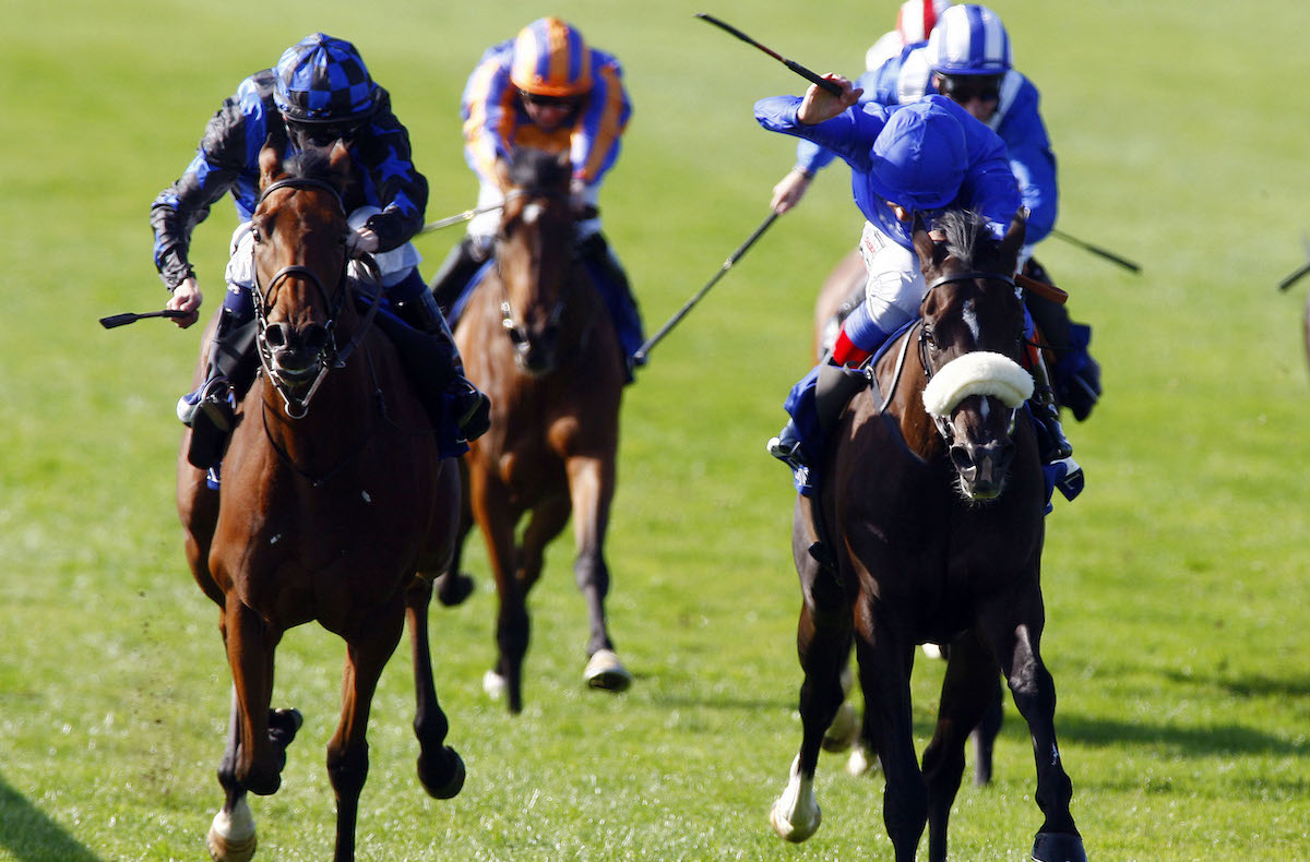 Lyric Of Light (right): Fillies’ Mile winner features in a powerful Godolphin draft. Photo: Dan Abraham / focusonracing.com