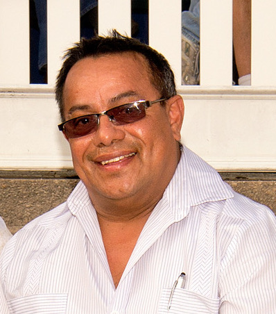 Jose Corrales: left Panama to ride in New York in 1981. Photo: Jim McCue / Maryland Jockey Club