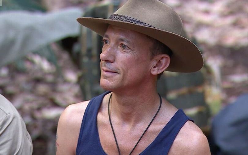 Frankie Dettori during his jungle sojourn for British TV. Photo: ITV