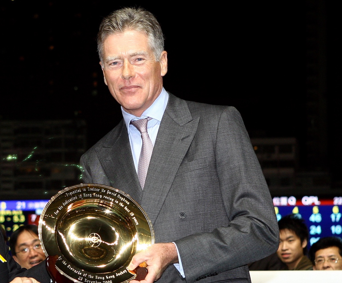 Longserving former HK trainer David Oughton helped inspire nephew's training aspirations. Photo: HKJC