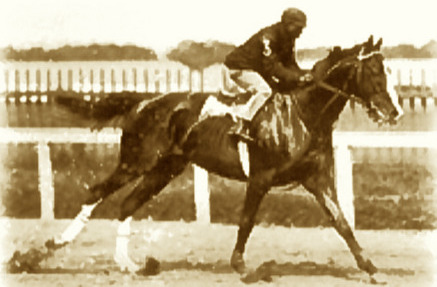 Oliver Lewis on Kentucky Derby winner Aristides. Photo: Public Domain