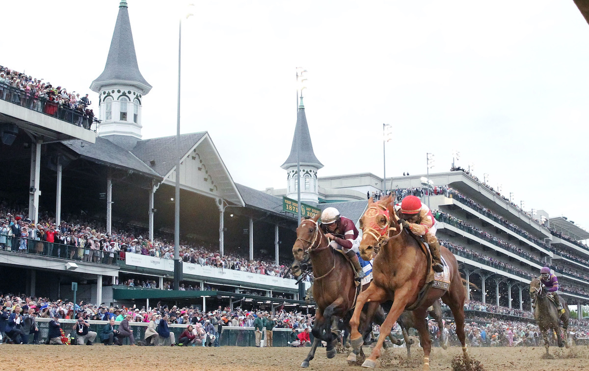 Kentucky Derby: ‘Sheer theatre is unsurpassed’. Photo: Coady / Churchill Downs