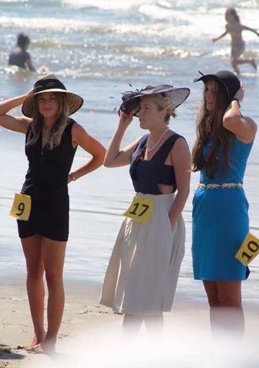 Fashion in the Field: Castlepoint Races is a major social occasion. Photo: Castlepoint Races
