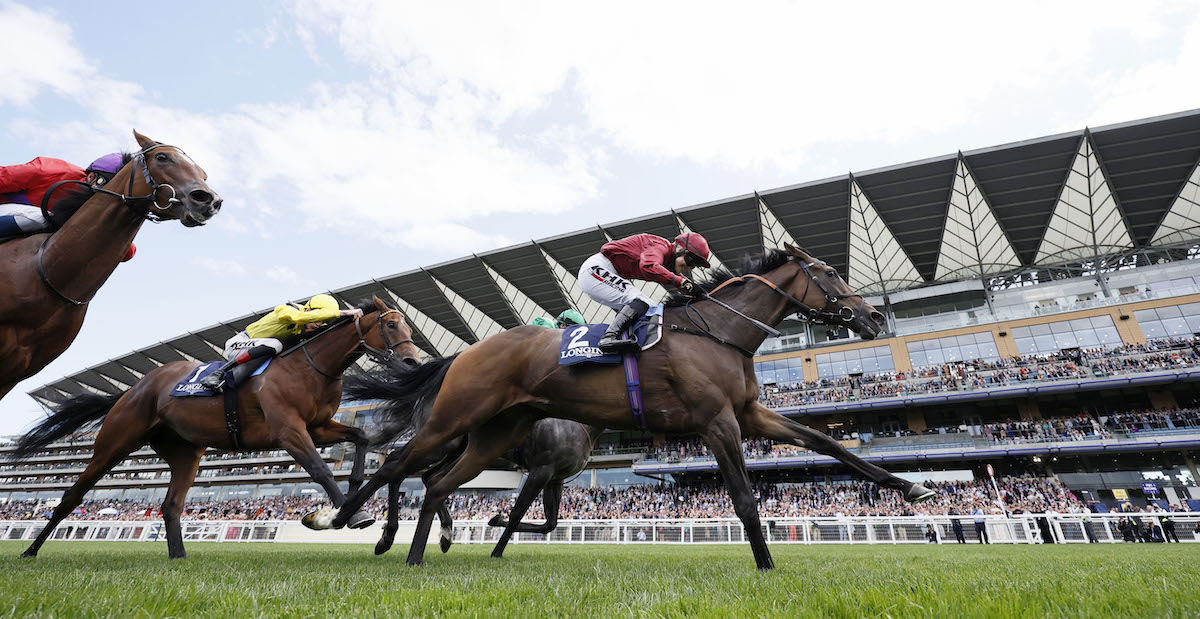 Saffie Osborne won a pair of G3 events on Random Harvest, including the Valiant Stakes at Ascot in July 2023. Photo: Dan Abraham / focusonracing.com