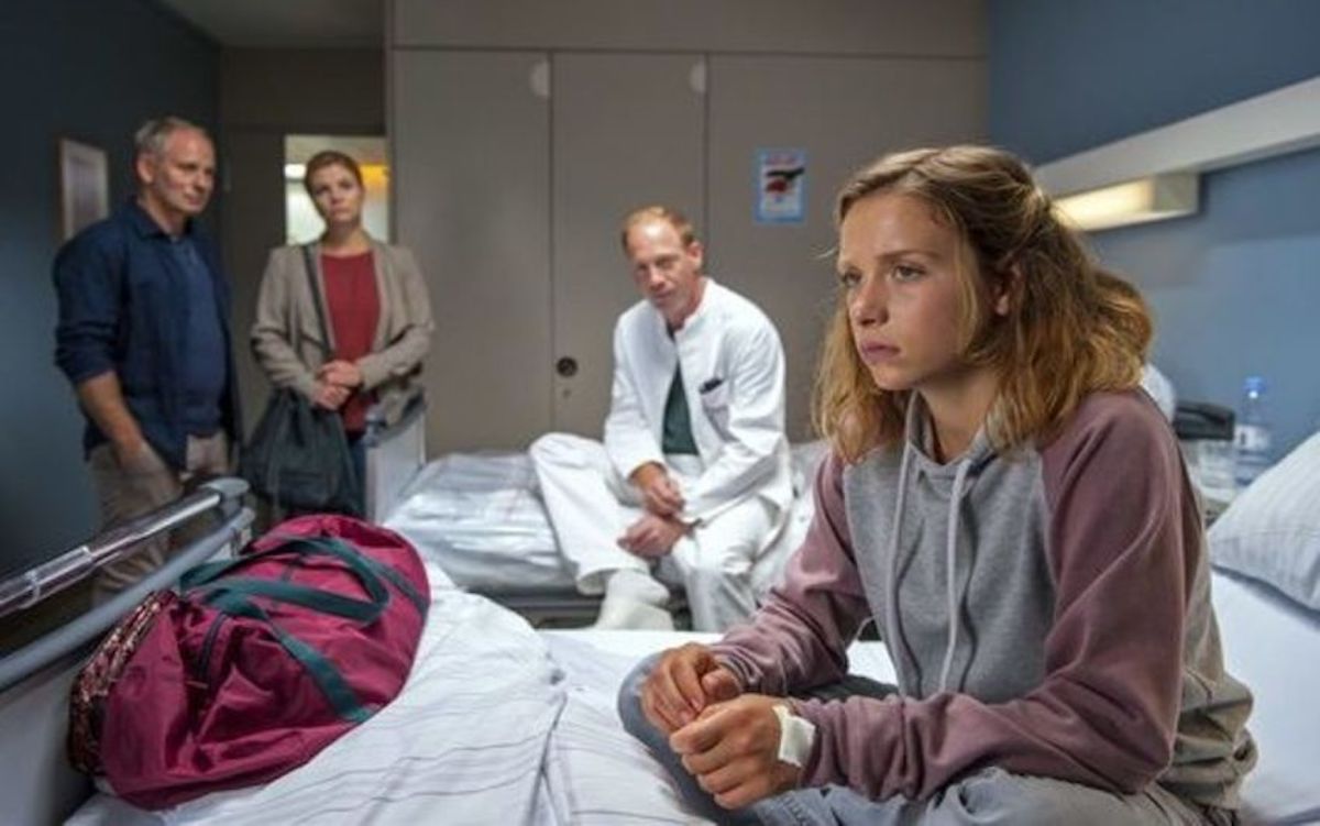 Another hospital visit after Jana pushes her weakened heart to dangerous extremes. Photo: Netflix