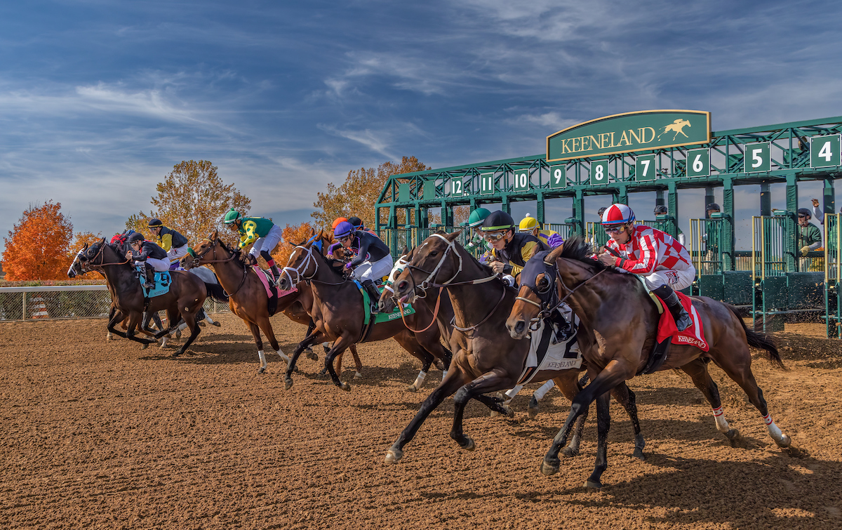 Favorite venue: ‘I’m from Kentucky and I always come back to Keeneland,’ says John Stewart. Keeneland Photo