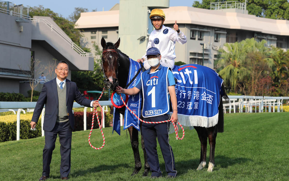 Golden Sixty: ‘Mentally he really likes to race,’ says trainer Francis Lui. Photo: HKJC