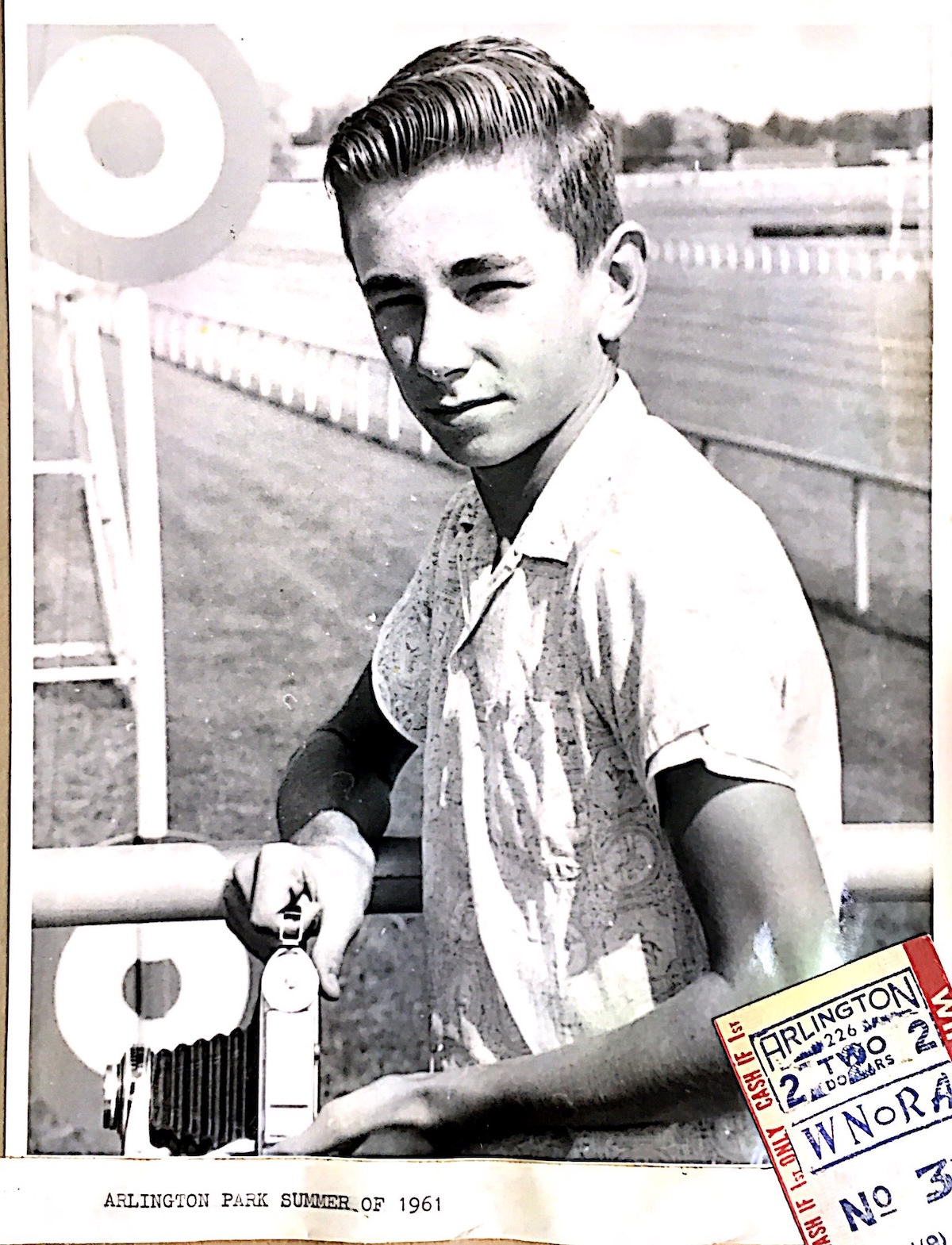 Young Lou at Arlington Park. Photo supplied