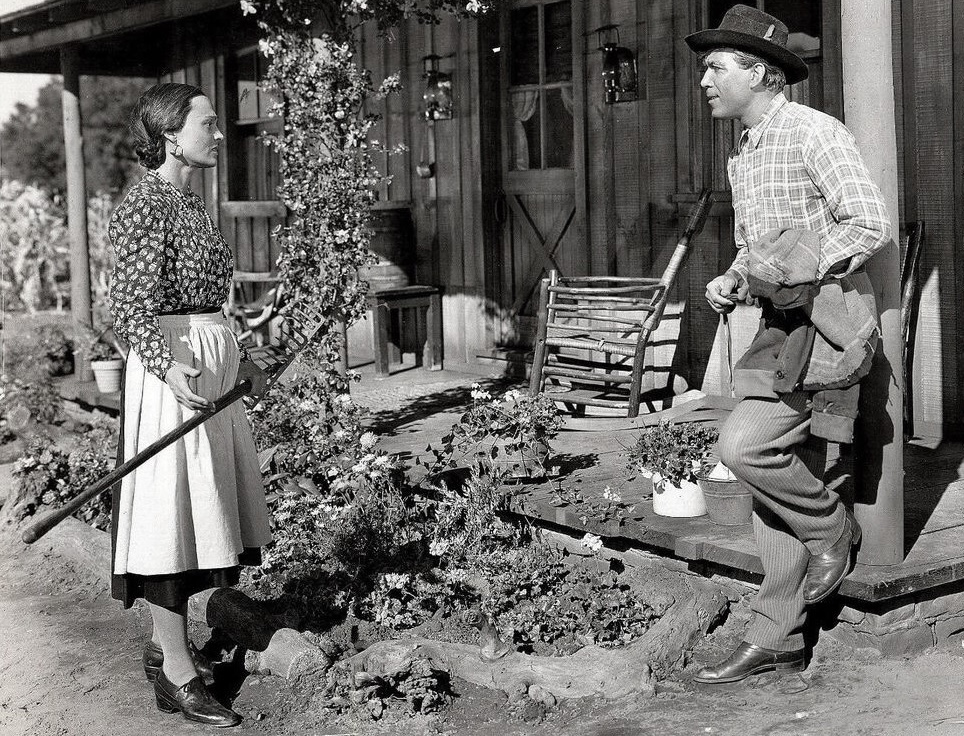 Sarah and Charley Eagle go from dirt-scratching farmers to oil riches and racing history. (Allied Artists photo)