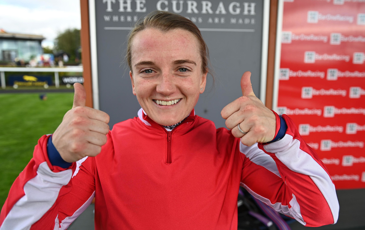 Record breaker: Hollie Doyle. Photo: Healy Racing / focusonracing.com