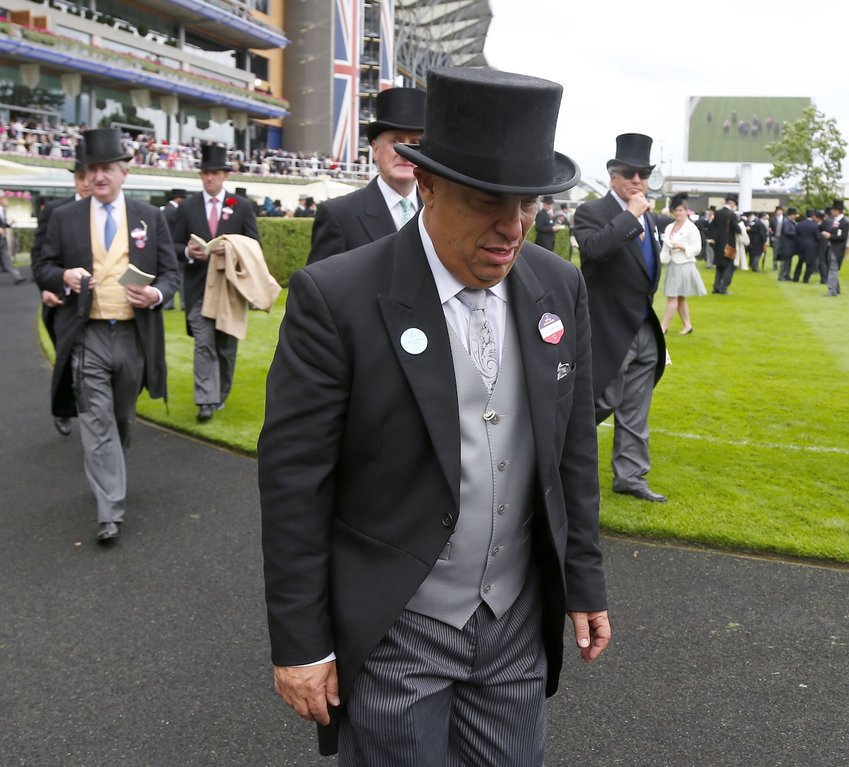 An emotional Mark Casse at Royal Ascot. Photo: Dan Abraham / focuonracing.com