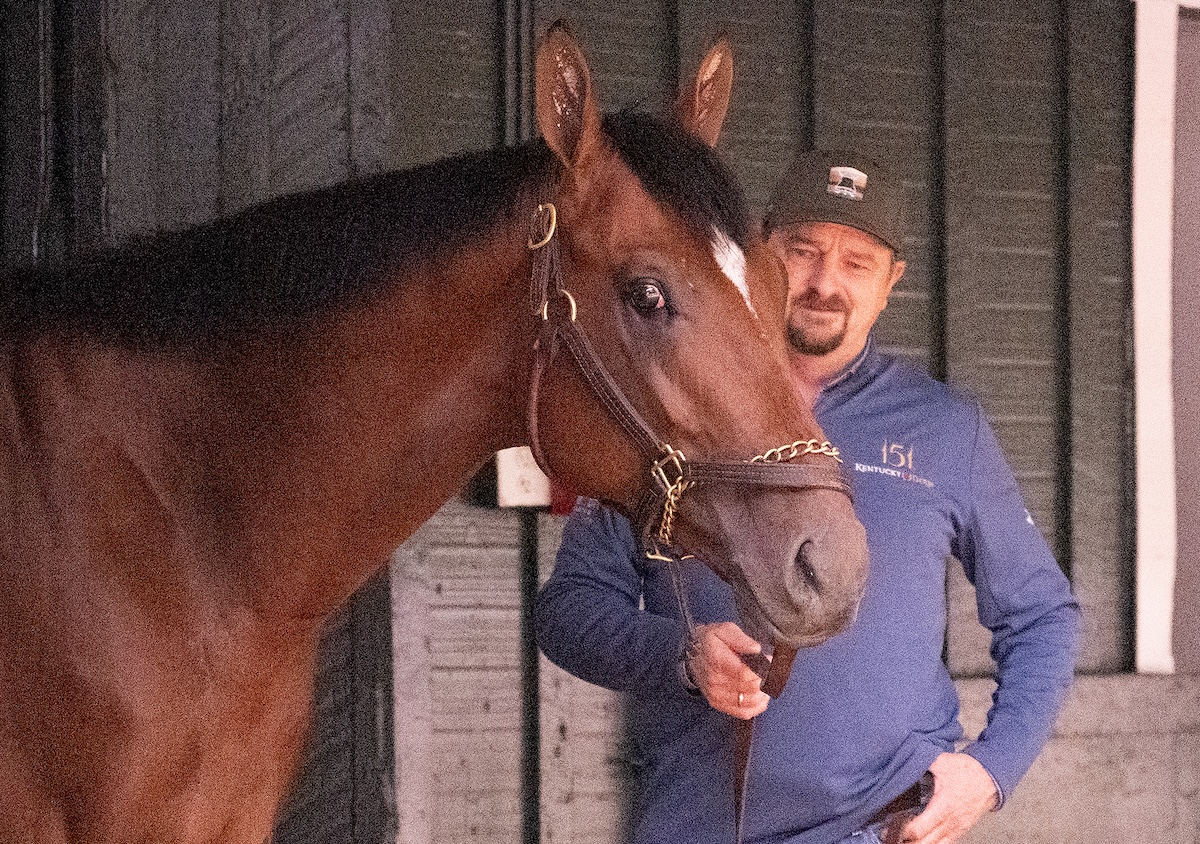 The morning after: Journalism and Michael McCarthy. Photo: Maryland Jockey Club