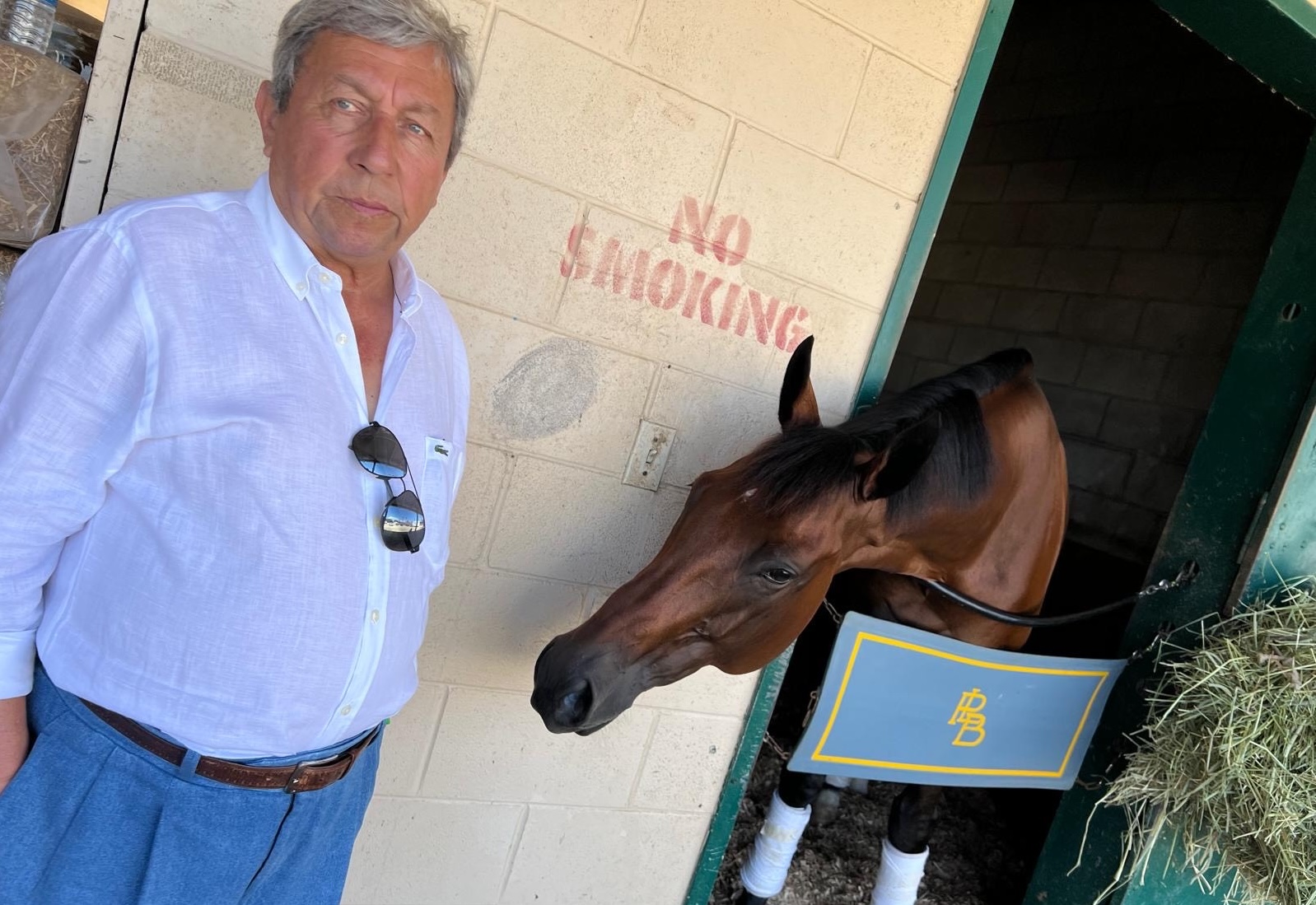 Boutique operation: Patrick Biancone at his barn. Photo: Andie Biancone