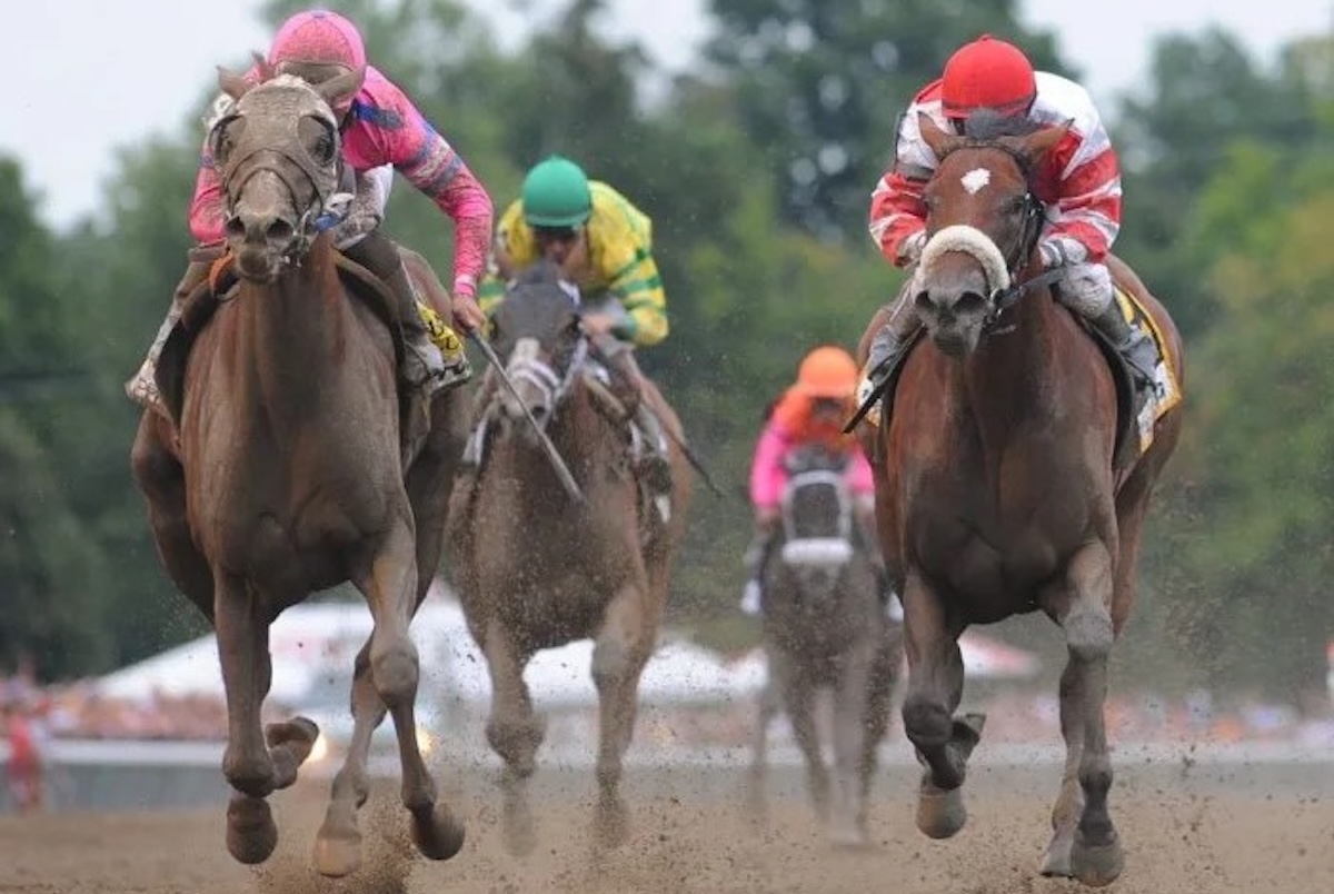 In their memorable Alabama Stakes showdown, Blind Luck (left) got the best of Havre De Grace (Coglianese photo)