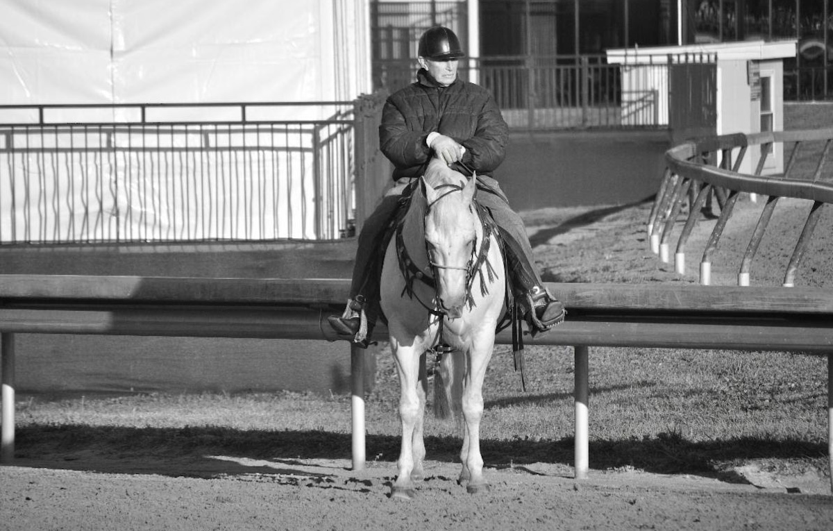 Early riser: D Wayne Lukas prided himself on being first to the track in the morning. Photo: Joe Bacigalupo