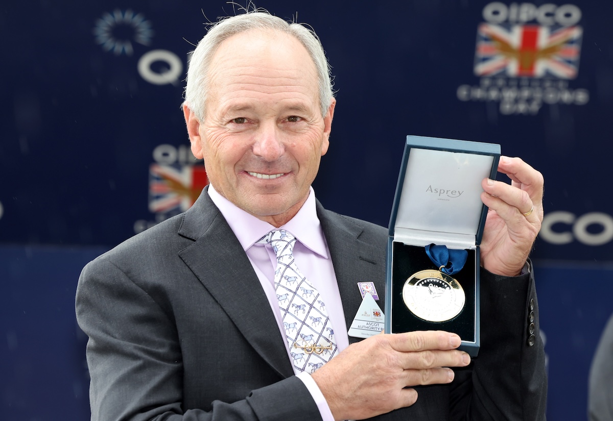 Steve Cauthen: heartfelt tribute at memorial service. Photo: Dan Abraham / focusonracing.com