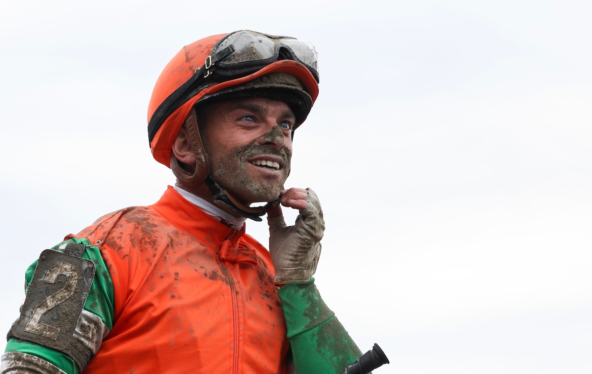 Umberto Rispoli: sting in the tail after Haskell. Photo: Taylor Ejdys / Equi-Photo