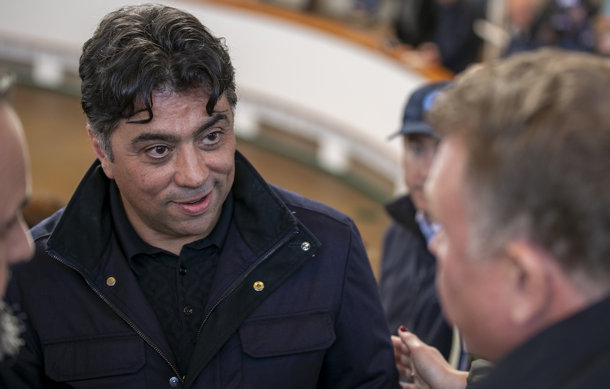 Hey big spender: Kia Joorabchian’s Amo Racing organisation appeared on the ticket for 25 yearlings with a market value of nearly 23 million guineas at last year’s October Sale. Photo: Tattersalls