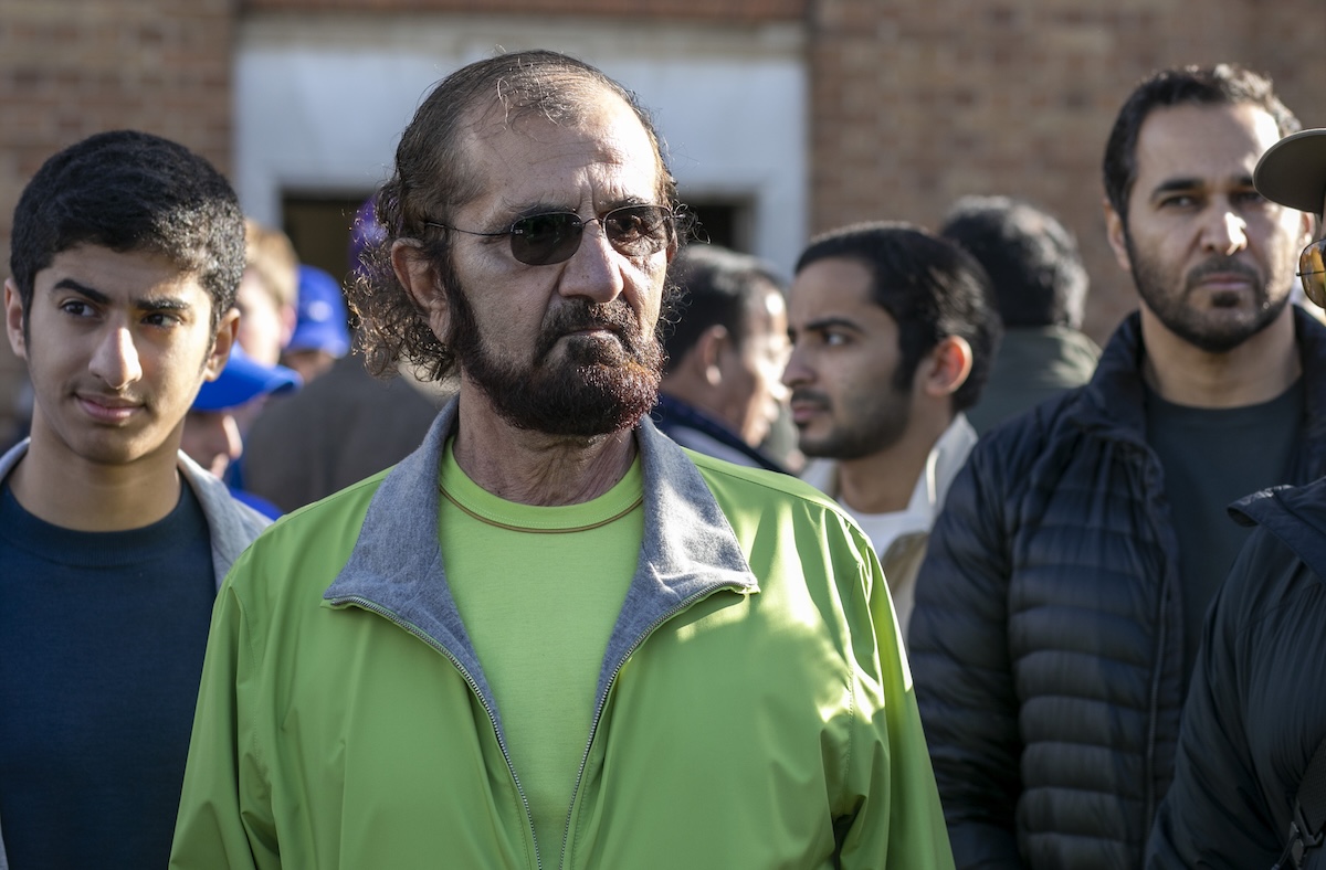 High profile: Sheikh Mohammed has long been a major presence at the Tattersalls October Yearling Sale. Photo: Tattersalls