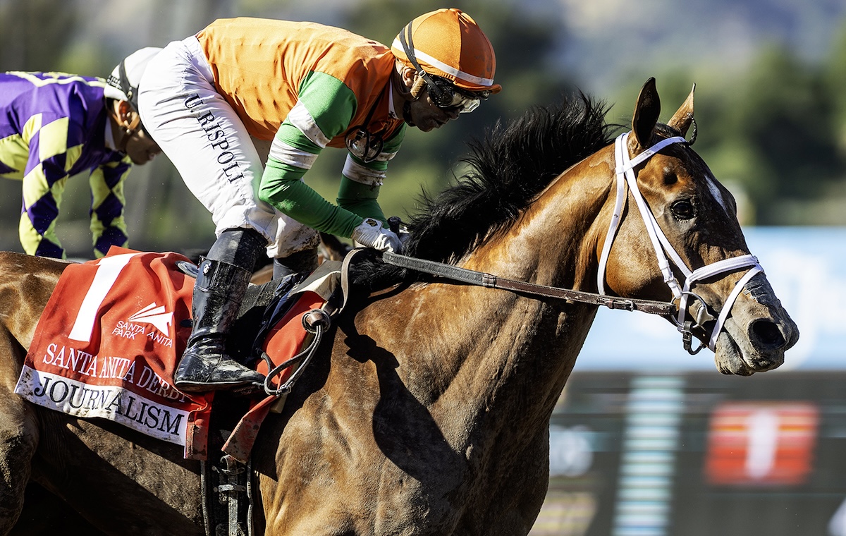 Jockey change: Journalism will have a new rider at the Breeders’ Cup. Photo: Benoit