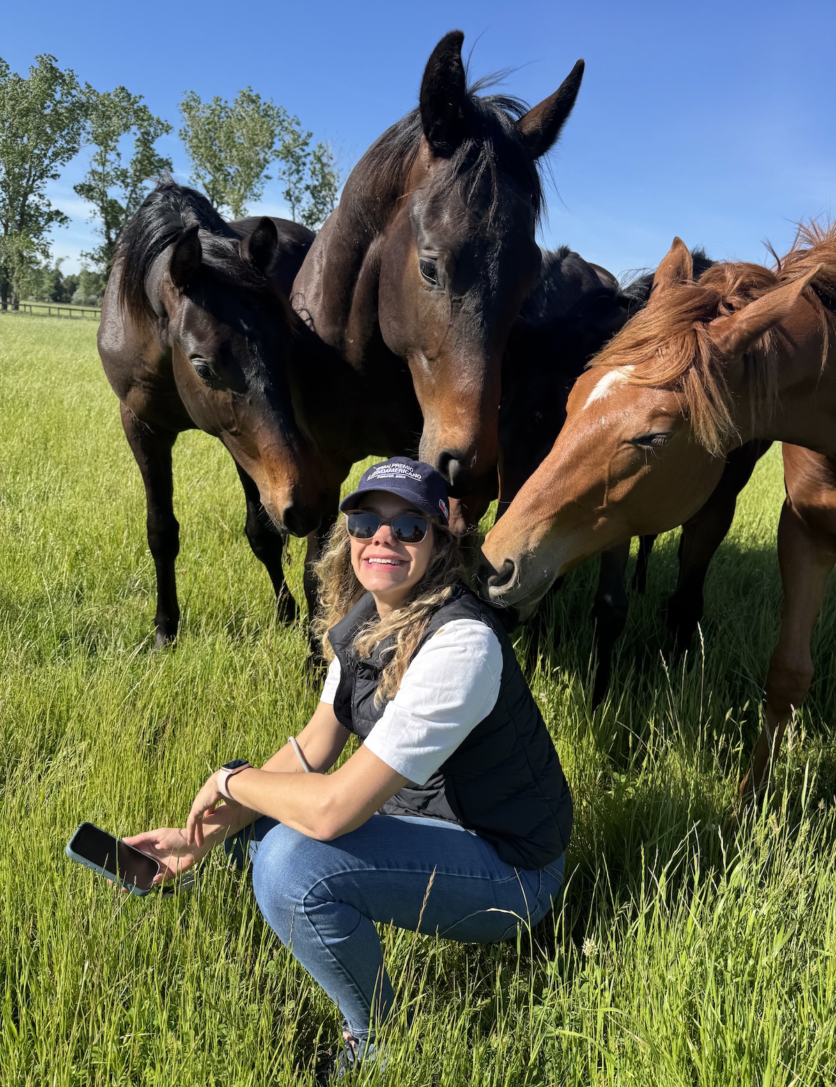 Mayra Federico: Superintendente of the Associação Brasileira de Criadores e Proprietários do Cavalo de Corrida [ABCPCC]. Photo: Laura King