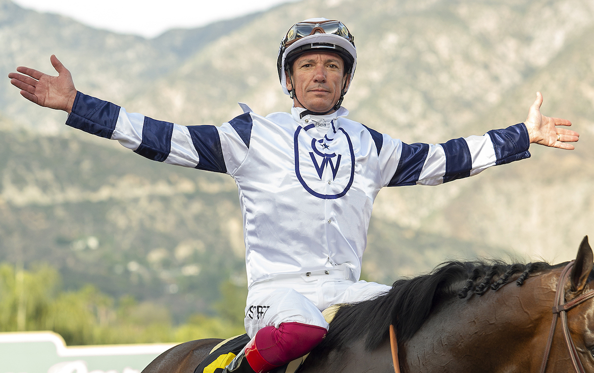 Frankie Dettori: two-year US stint to end at Breeders’ Cup. Photo: Benoit