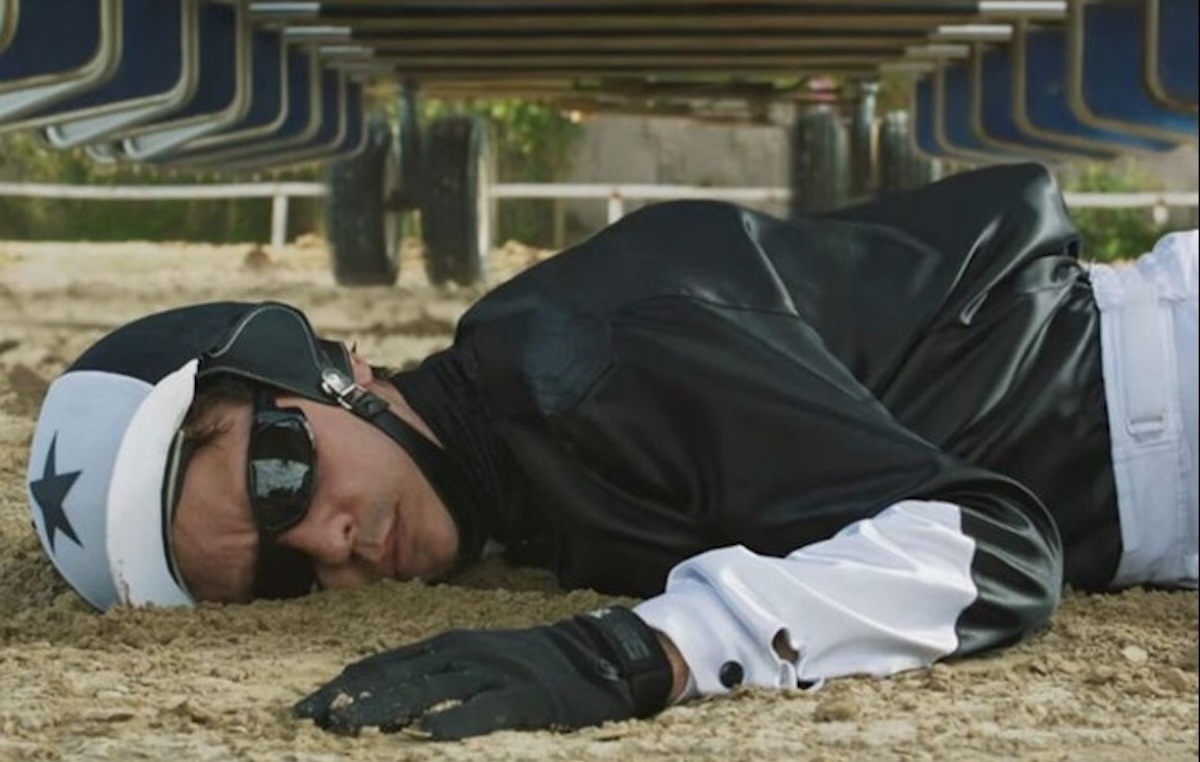 There are days like this when the horse leaves without the jockey. Photo courtesy of REI Pictures