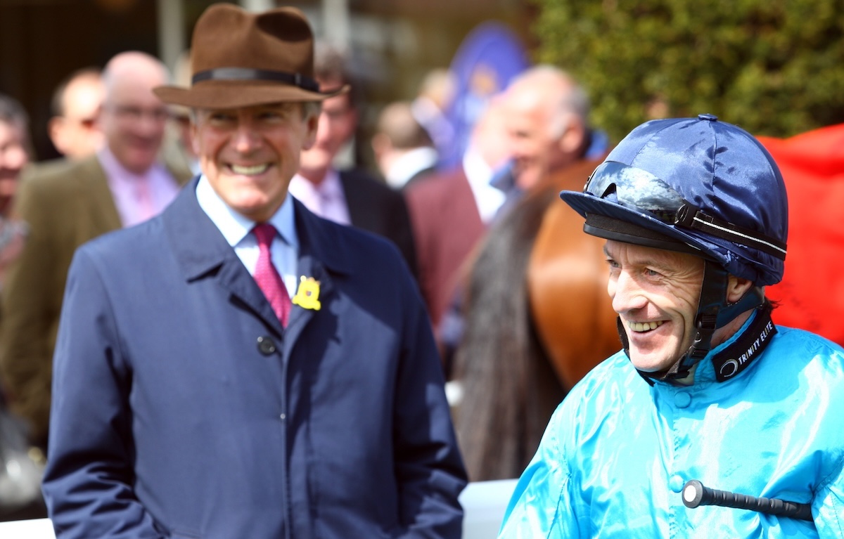Famous family name: Jack Ramsden (left) at Chester with his long-time ally Kieren Fallon, the six-time champion jockey. Photo: Dan Abraham / focusonracing.com
